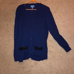 Vera wang button up blouse